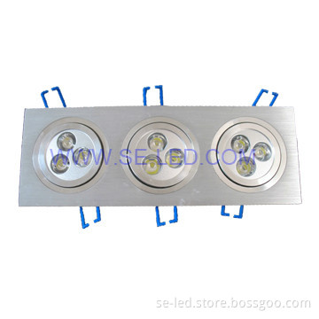 9W Rectangular Long Lifespan LED Ceiling Light